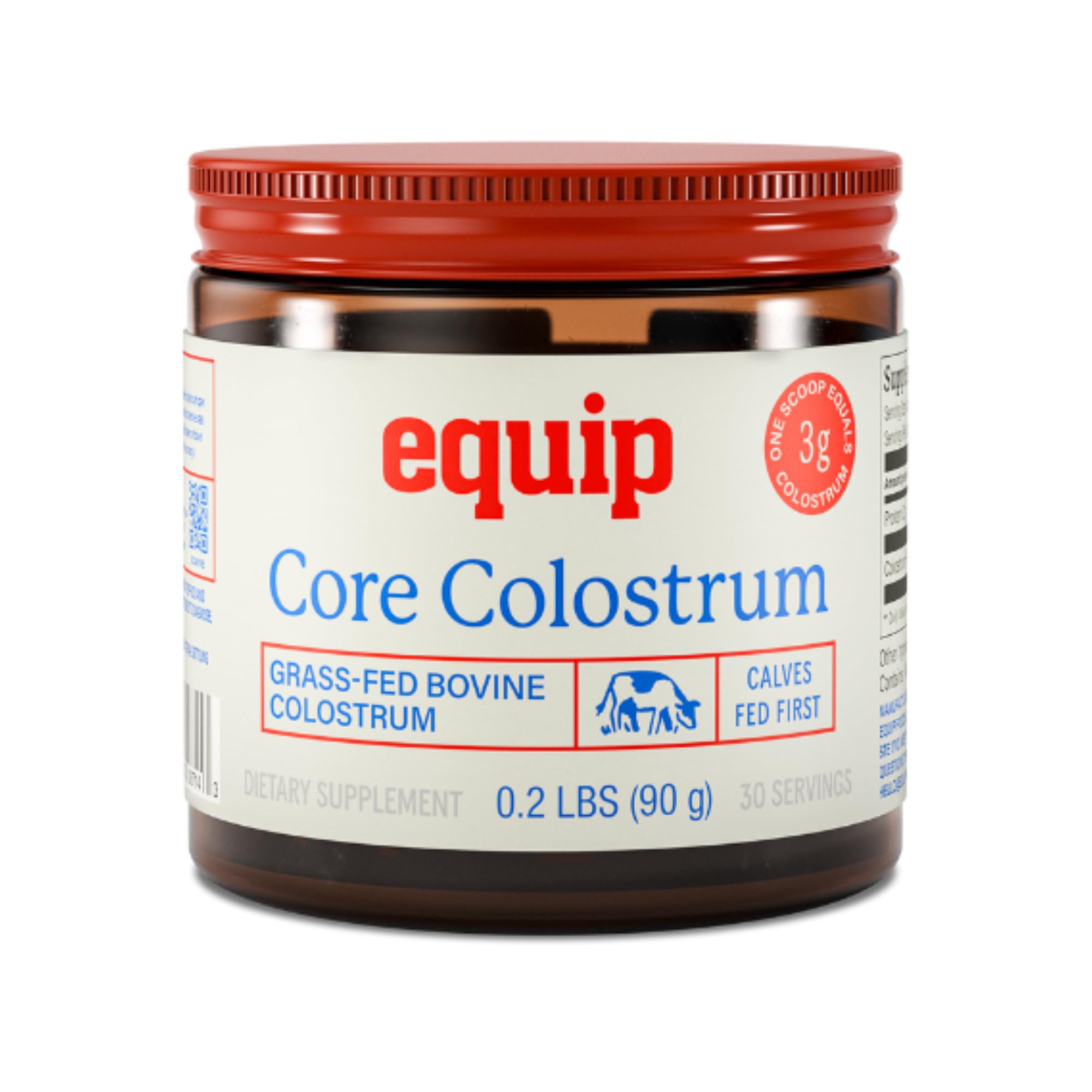Equip Core Colostrum grass-fed bovine colostrum supplement